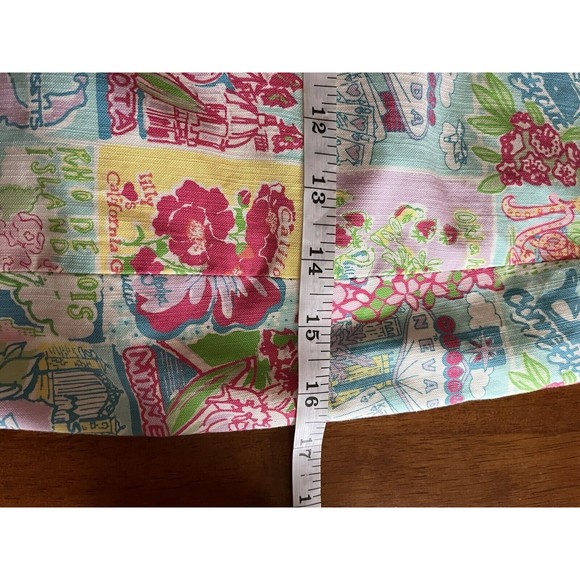 Lilly Pulitzer State Of Mind Ricci Shift Dress Patchwork Women’s Size 0 - Picture 11 of 13